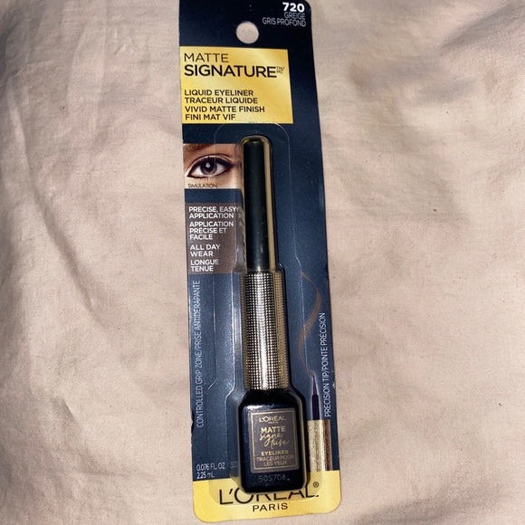 L'Oreal Paris MATTE SIGNATURE Liquid Eyeliner 720 GREIGE, New. - Picture 1 of 5